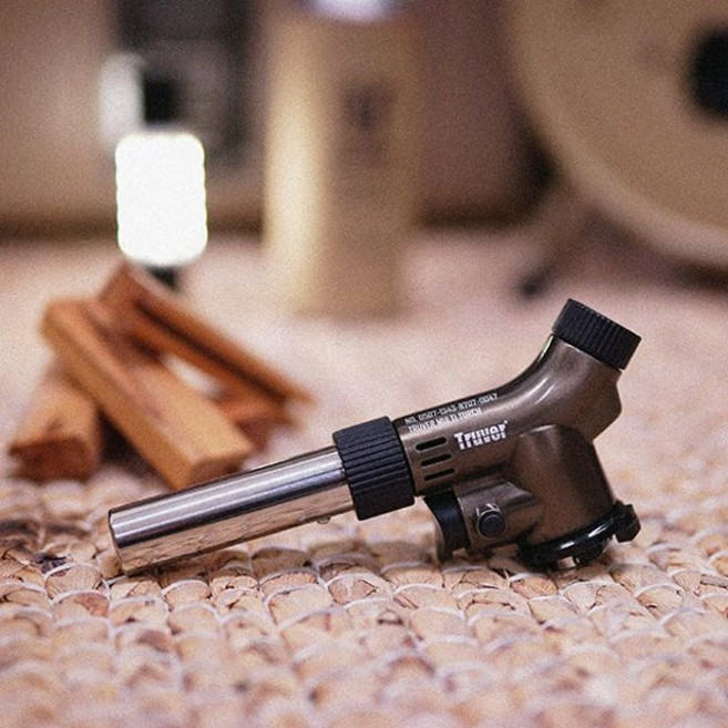 트루버 요리용 가스 쿠킹 토치, 1개, 메탈