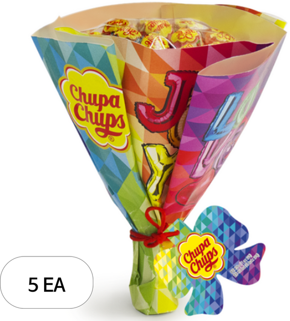 츄파춥스 사탕부케, 209g, 5개