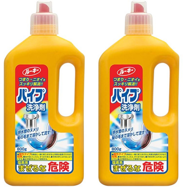 第一石鹼 水管疏通劑 800g 2入組，迅速分解毛髮油垢，疏通消臭, 2個