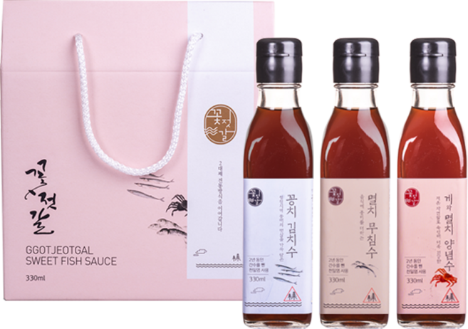 요꽃수1(3종셋트), 330ml, 1세트