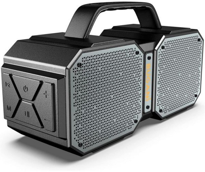 부가니 쇼크 블루투스 스피커 휴대용 5.3 방수 60W 슈퍼 파워 실외 블랙신모델, Outdoor Speaker