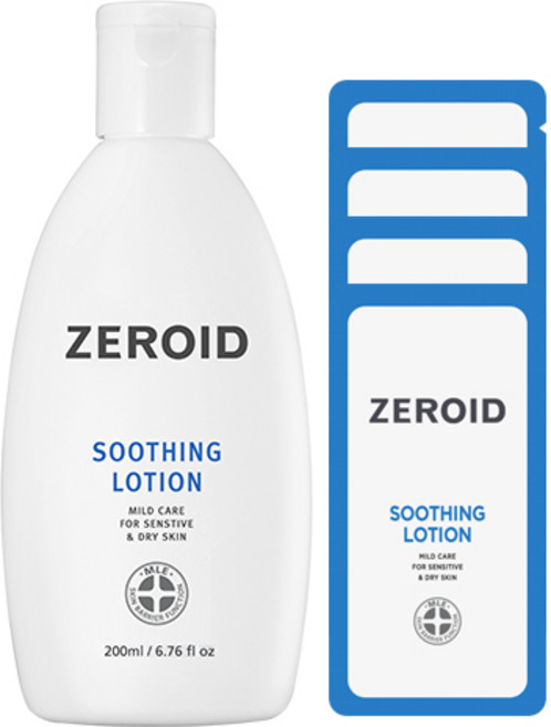 제로이드 수딩 로션 200ml [샘플 4매 동봉], 1개
