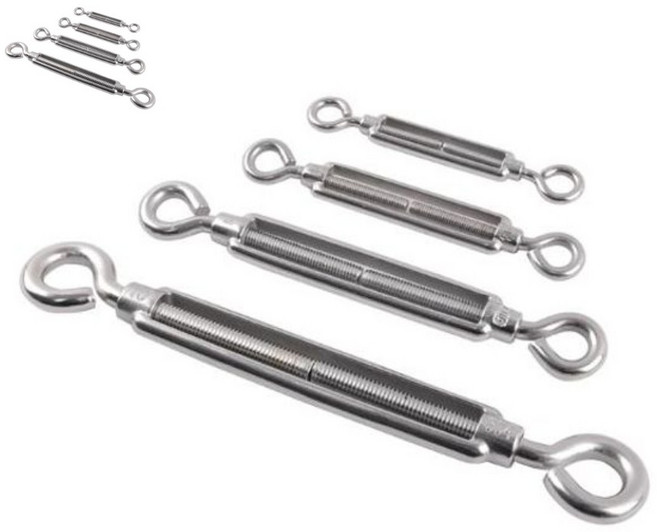 부속철물(스텐304 턴버클)옵션선택 소, 스텐304 6mm, 1개