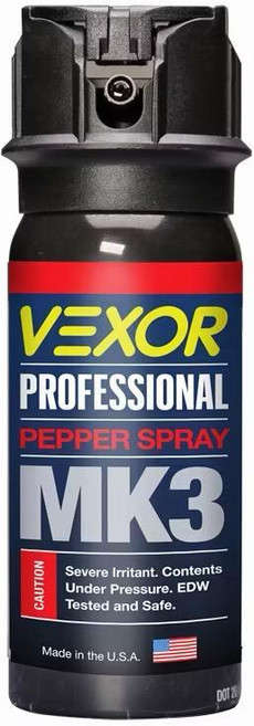 VEXOR 威獅 MK3 執法水柱型辣椒水 51g 專業防身噴霧, 1個, 快拔套