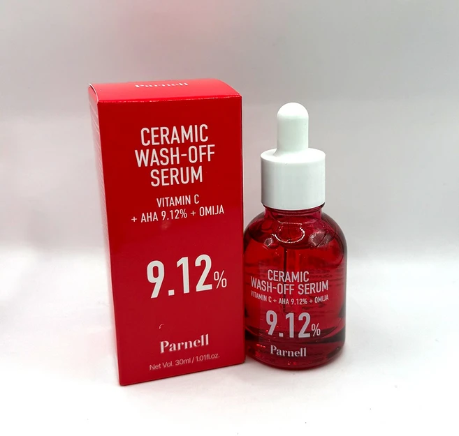 파넬 아하 9.12 오미자 도자기 워시오프 세럼 노폐물제거 피부결정돈 각질케어 피지케어 촉촉함, 1개, 30ml - 쿠팡