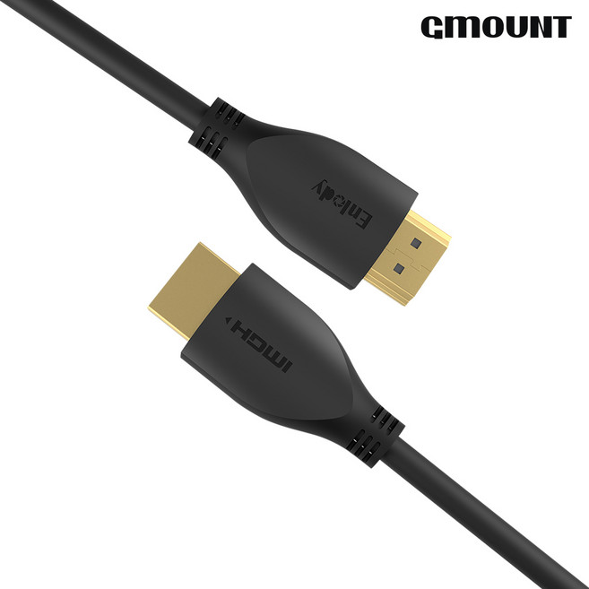 지마운트 HDMI2.0 표준형 고품질 피복 케이블 UHD 4K GCA-HDC20-01N, 1.HDMI케이블 v2.0(1.5m), 1개