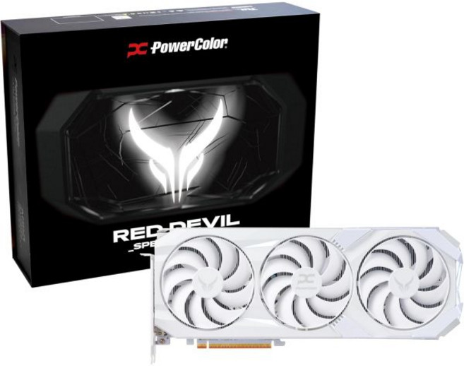 파워컬러 레드 데블 스펙트럴 화이트 AMD 라데온 RX 9070 XT 16GB GDDR6, 9070 XT Red Devil Spectral, 1개