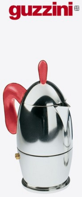 아트앤카페 자자 커피 모카포트 1cups 레드, 없음, 1개