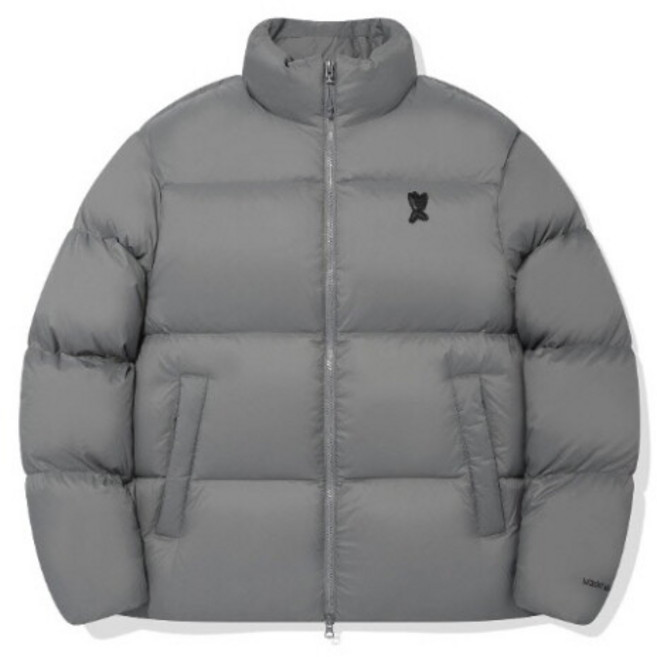 [와키윌리] 패딩 KQJ WA2504DP01GR 덕키 다운 숏푸퍼 그레이