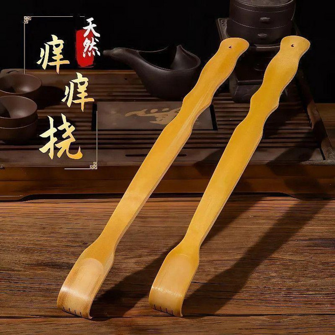 實木不求人 抓背器, 1個, 撓撓癢神器1把, N/A