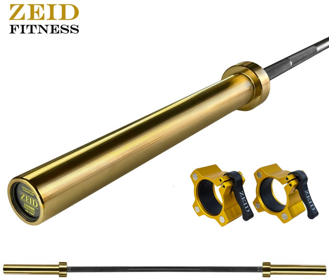 2200mm 20kg 티타늄골드 중량봉 역기봉 바벨봉 이지바, 골드, 1개