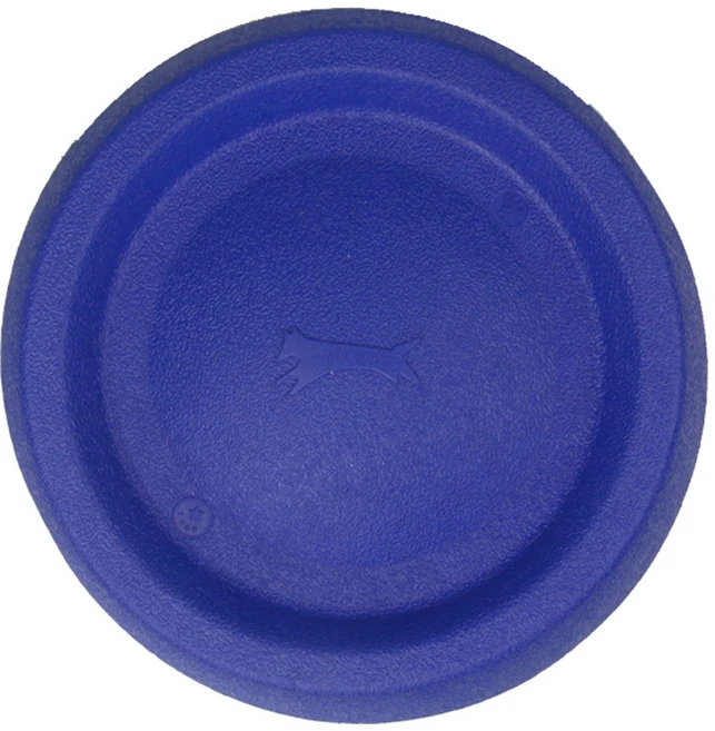 와일드독 EVA 소프트 프리스비 블루 강아지장난감 원반, 1개 - 쿠팡