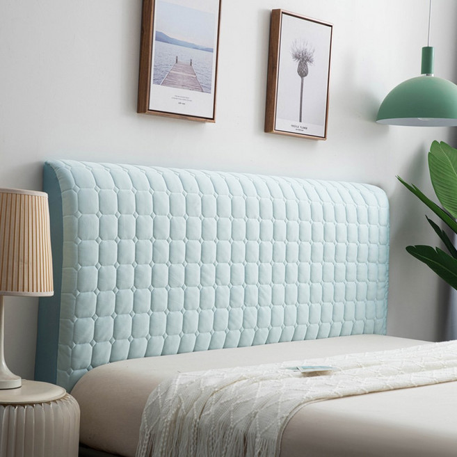 덮개 침대 먼지 리폼 머리 헤드 쿠션 누빔 보드, 침대머리길이200CM (두꺼운충돌방지)