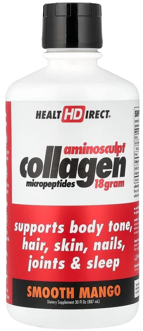 Health Direct Amino Sculpt 콜라겐 부드러운 망고 887ml(30fl oz), 기본, 1개, 887ml - 쿠팡