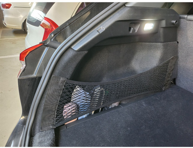 밀튼 자동차 트렁크 네트 그물망 공용 정리함, 1개