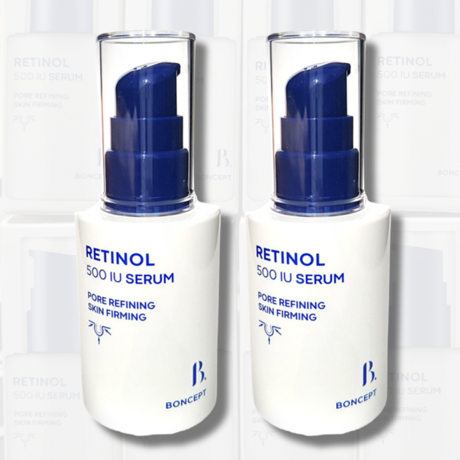 본셉 레티놀 500 IU 세럼 (코즈멧 압축 마스크팩 증), 2개, 30ml