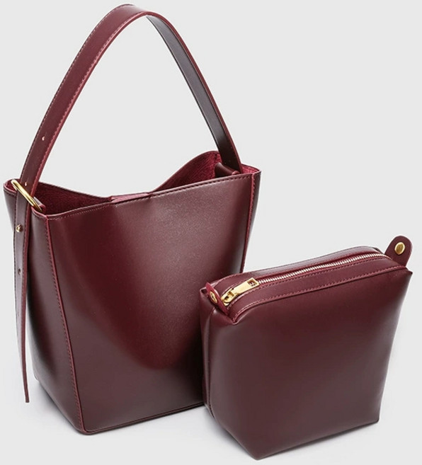 최화정 버킷백 숄더백 캐주얼 토트백 파우치