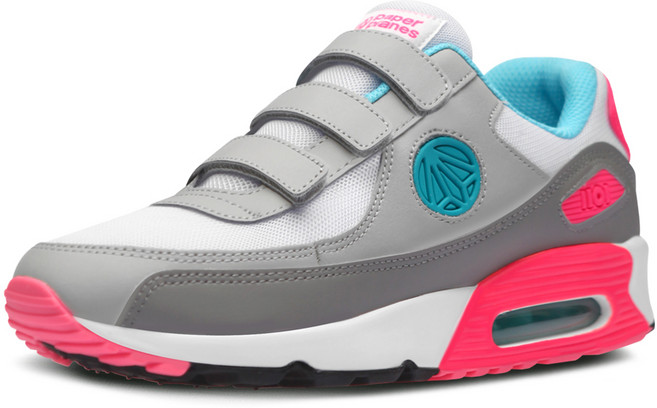 페이퍼플레인 남녀공용 소가죽 에어 신발 스니커즈 벨크로 운동화 키높이 빅사이즈 PP1408