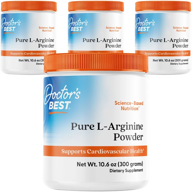 닥터스베스트 L-아르기닌 파우더, 4개, 300g - 쿠팡