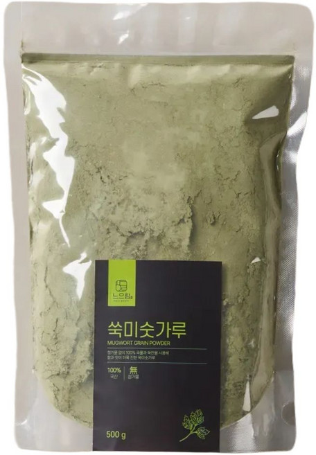 느으림 건강하게 두 번 볶은 국산 쑥미숫가루, 1개, 500g