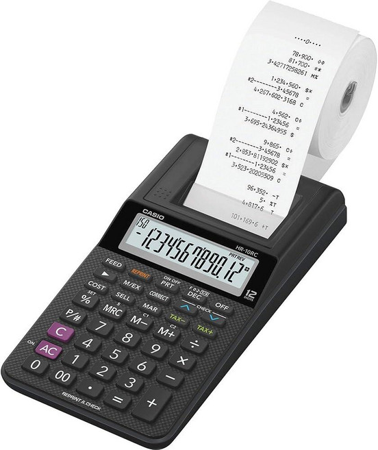 Casio HR-10RC 프린팅 계산기