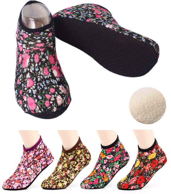 위키란쥬 여성 방한 보온 겨울 요술 버선 발목 카바 4켤레