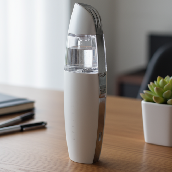 에스테오 플라즈마 하이드로겐 초음파 수소 미스트 피부진정 수분보습 광채케어 뷰티디바이스