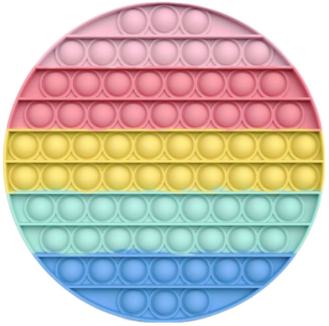 로앤제이 KC인증 푸쉬팝 버블 초대형 30cm 팝잇 뽁뽁이, 6.대형 파스텔 동그라미, 1개