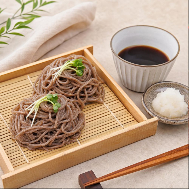 메밀소바(메밀국수/메밀비빔면) 12인분세트(면2kg+장국+양념), 1개, 2kg