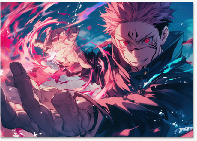 주술회전 펠트 패브릭포스터, FP애니_주술14, A1