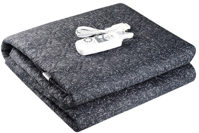 한일의료기 극세사 고급형 탄소매트 더블 무자계 원적외선 EMF인증 그레핀열선 세미마이크로 난연 온열