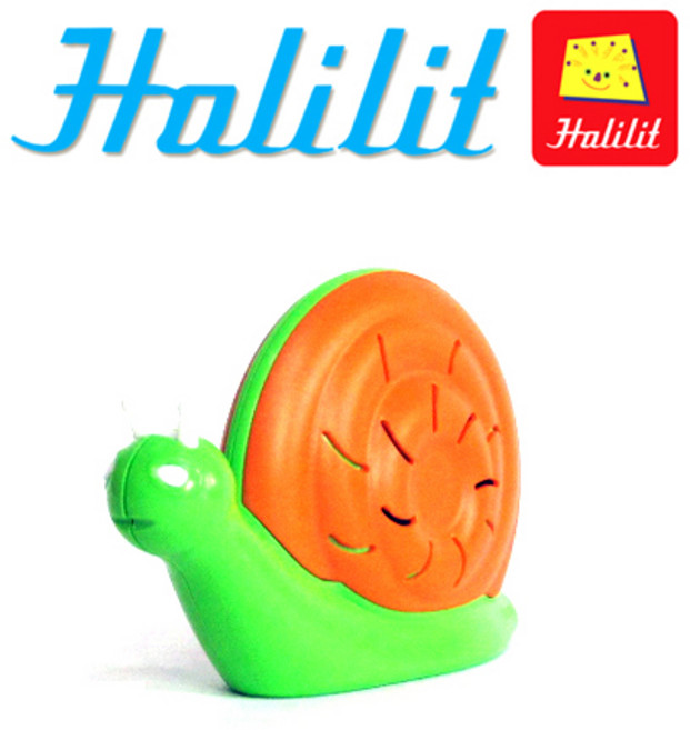 Halilit 동물 쉐이커 교재용악기 유아용악기, 달팽이, 1개