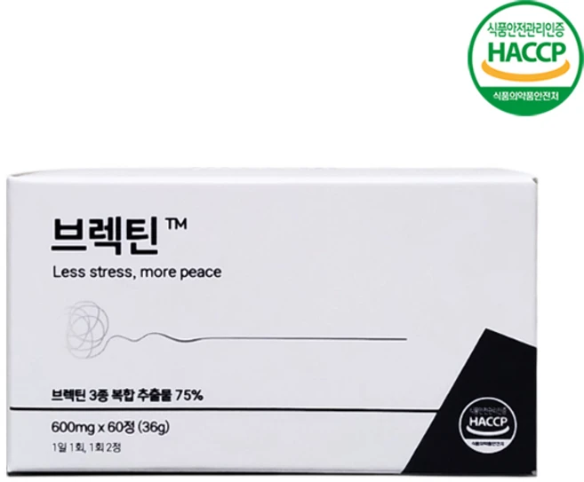 브렉틴 두피관리 3종 복합 추출물, 1개, 60정 - 쿠팡