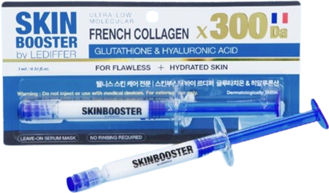 [르디퍼] 스킨부스터 바이 르디퍼 백옥주사 세럼 마스크 프랑스콜라겐 글루타치온 히알루론산, 1개, 1개입
