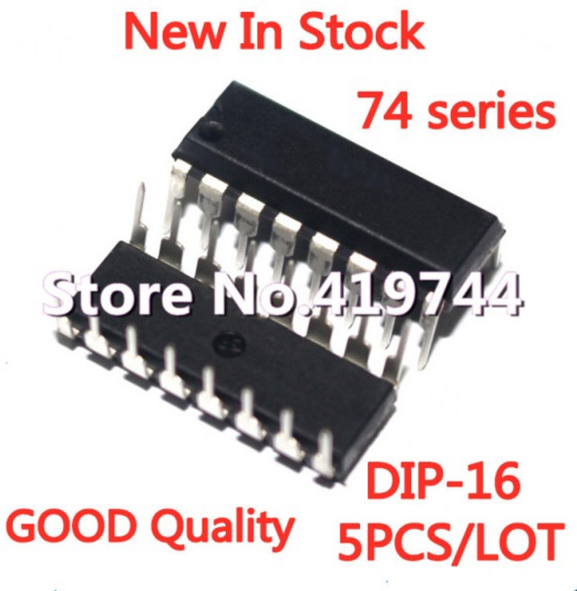 5개 SN74LS259N DIP-16 8 비트 주소 지정 래치 IC
