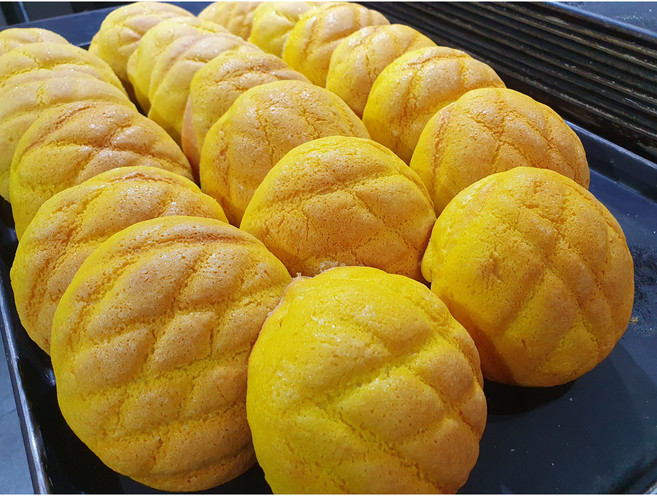메론빵, 1개