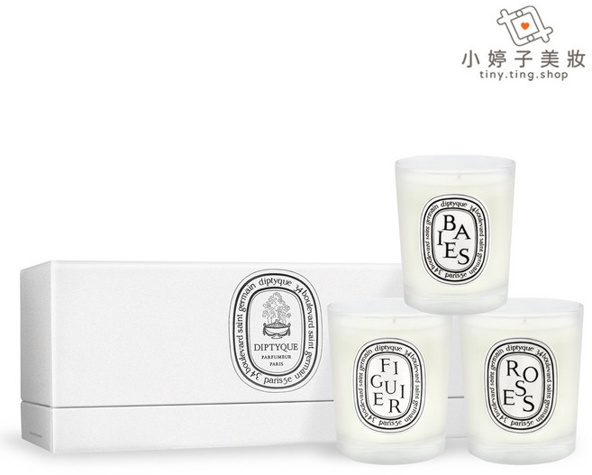 diptyque 迷你香氛蠟燭禮盒 70g x 3入