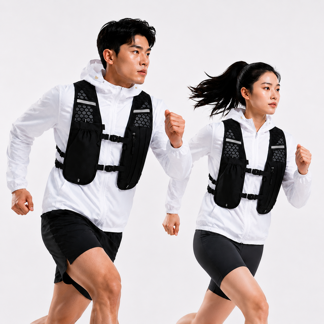 해봄 초경량 러닝조끼 남녀공용 트레일 러닝베스트