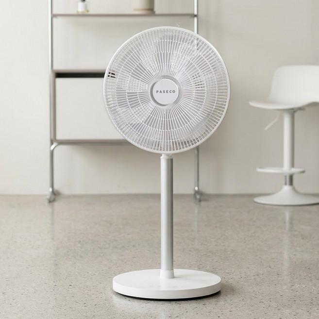 선풍기 스탠드 높이조절 저소음 12단 서큘레이터 리모컨포함 파세코 PCF-DSF14W