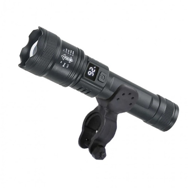 LED 충전식 자전거 안전등 전조등 랜턴 자전거후레쉬, 상세페이지 참조, 1개