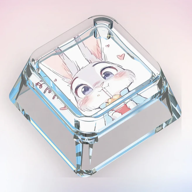 올스토어 Zootopia 애니메이션 테마 키캡 기계식 키보드 XDA 높이 1개 PC 게임 수집 선물 맞춤형, 12 287-FM