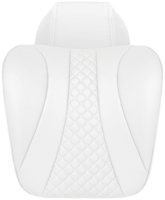 루젠 테슬라 모델 Y 주니퍼 커버형 목쿠션 목베개 헤드레스트, 1개, 테슬라Y 화이트