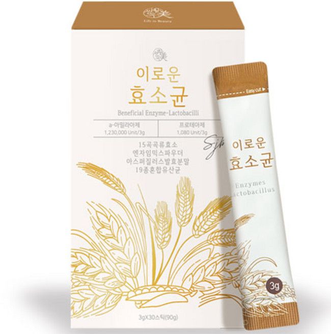 생활속미 이로운 효소균 소화효소, 90g, 1개