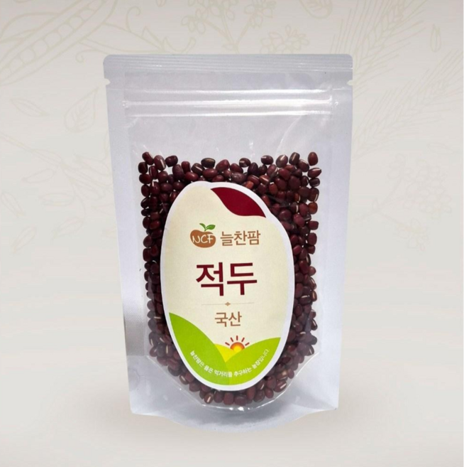 [25년산][늘찬팜] 국산100% 붉은 팥 적두, 1개, 200g