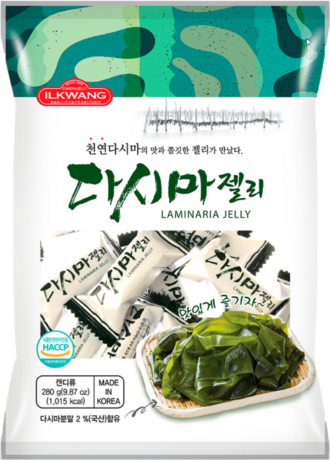 다시마 젤리, 280g, 3개