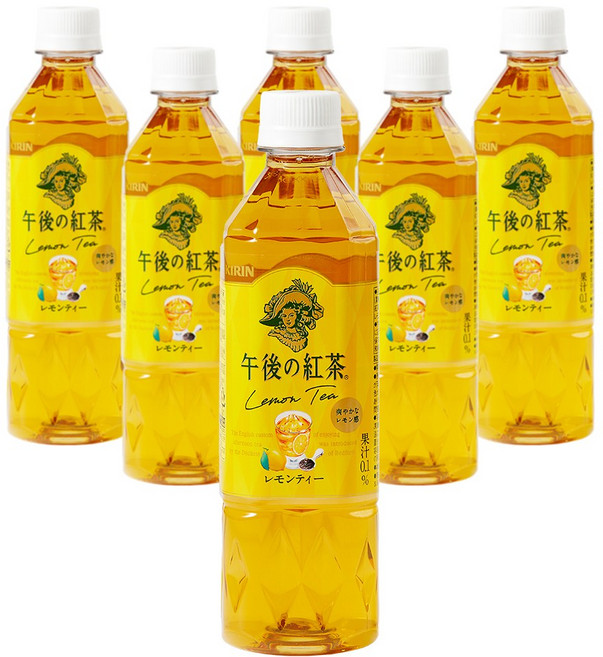 [EXP : 26. 06. 01] 기린 오후의 홍차 레몬티, 500ml, 6개
