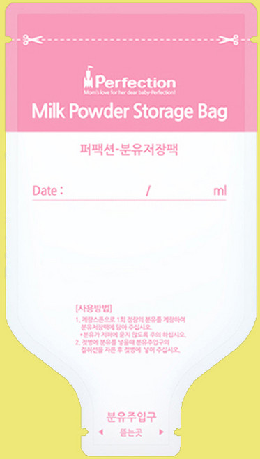 퍼팩션 분유저장팩 (핑크에디션), 60개입, 1개