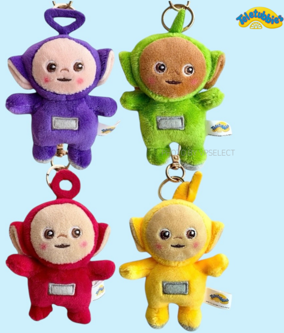 텔레토비 인형 키링 스탠딩 가방고리 귀여운 굿즈 선물 보라돌이 뚜비 나나 뽀 9cm 정품