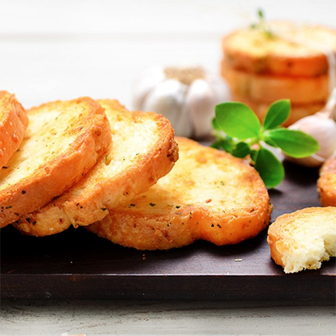 두레생협 우리밀 마늘토스트 200g (10gX20개) 마늘 바게트 빵