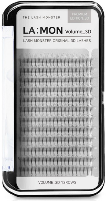 래쉬몬스터 오리지널 볼륨 래쉬 속눈썹연장 3D 볼륨속눈썹, [3D] JC 0.07 MIX, 1개